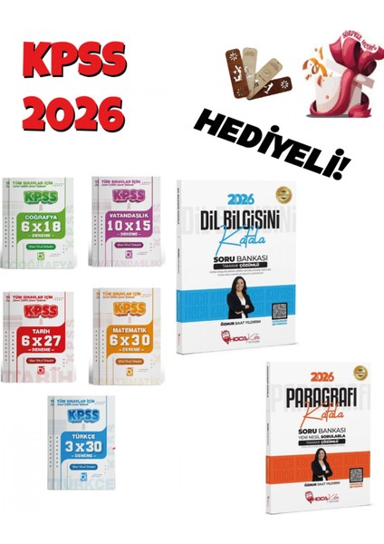 2026 Kpss Tyt Ales Dgs Paragrafı + Dil Bilgisi Kafala Soru Bankas