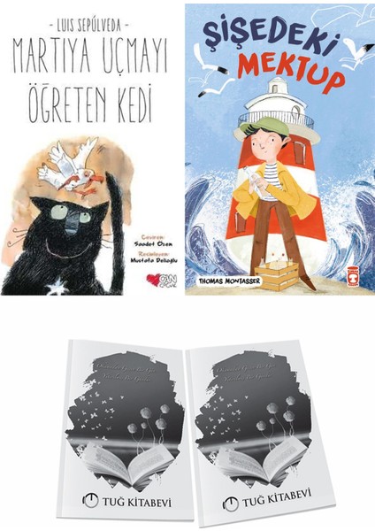 Martıya Uçmayı Öğreten Kedi ve Şişedeki Mektup + Hediyeli