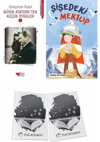 Büyük Atatürk'ten Küçük Öyküler 1 ve Şişedeki Mektup + Hediyeli