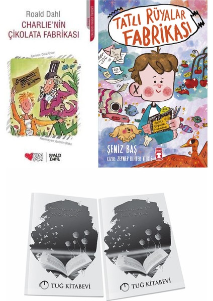 Charlie’nin Çikolata Fabrikası ve Tatlı Rüyalar Fabrikası + Hediyeli