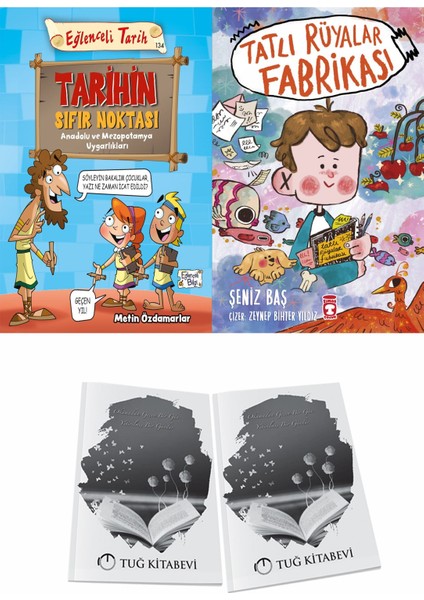 Tarihin Sıfır Noktası Anadolu ve Mezopotamya Uygarlıkları ve Tatlı Rüyalar Fabrikası + Hediyeli
