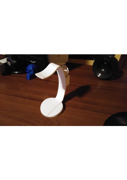 Kablo Tutucu ve Kolay Stand Baskısı ile Kulaklık Duruşu (Sadece Plastik Aparattır) 3D modelleri