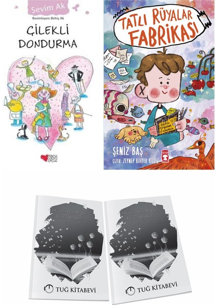 Çilekli Dondurma ve Tatlı Rüyalar Fabrikası + Hediyeli