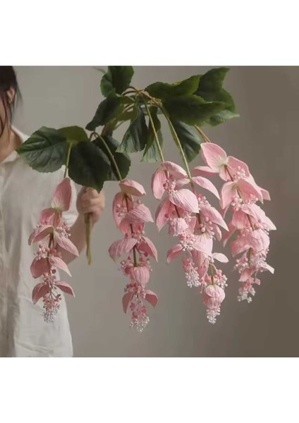 1 Adet Medine Gülü Çiçeği 110 cm Ev Dekor Saksı Sarkan Vazo Çiçeği fiyatları