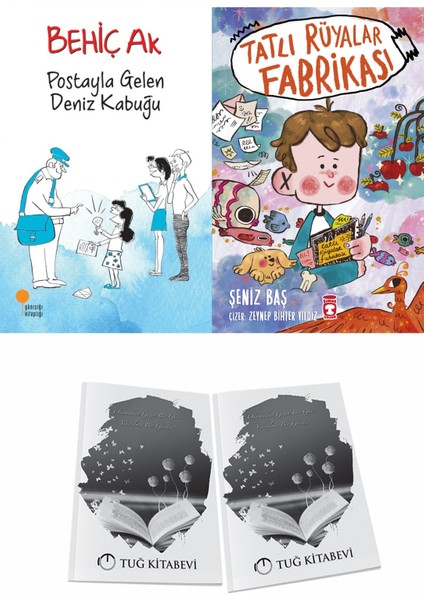 Postayla Gelen Deniz Kabuğu ve Tatlı Rüyalar Fabrikası + Hediyeli