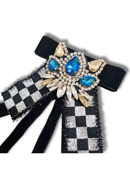 Lotus Çiçeği Siyah Kadife Sebastian Serisi Yaka Broş , Yaka Iğnesi , Yaka Kurdelası modelleri