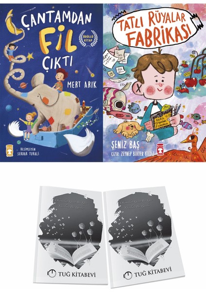 Çantamdan Fil Çıktı ve Tatlı Rüyalar Fabrikası + Hediyeli