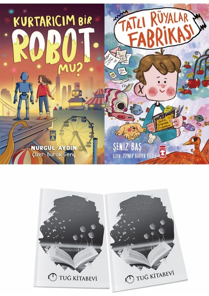 Kurtarıcım Bir Robot Mu? ve Tatlı Rüyalar Fabrikası + Hediyeli