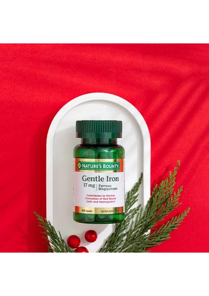 Gentle Iron 17 Mg Takviye Edici Gıda 60 Kapsül