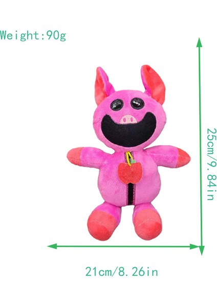 Yeni Smilingcritters Korkunç Mutant Mor Kedi Canavar Gülümseyen Hayvan Büyük Ağız Mor Kedi Heykelcik (Yurt Dışından)