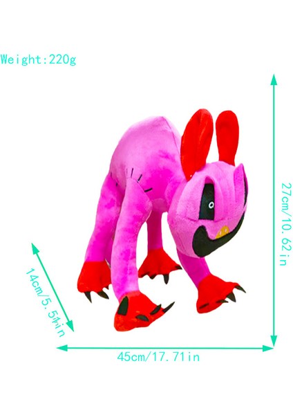 Yeni Smilingcritters Korkunç Mutant Mor Kedi Canavar Gülümseyen Hayvan Büyük Ağız Mor Kedi Heykelcik (Yurt Dışından)