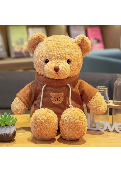 Jumper Ayı Bebek Peluş Oyuncak Oyuncak Ayı Bebek Bez Bebek Doğum Günü Hediyesi Aşk Ayı Bez Bebekler (Yurt Dışından)
