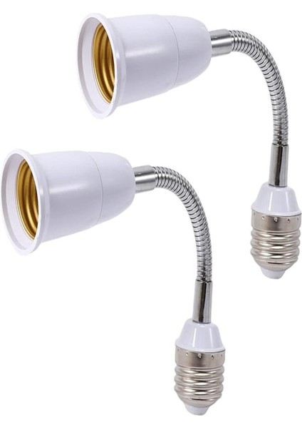 E27 Duy Uzatma Metal 20 cm Esnek Bükülebilir fırsatları