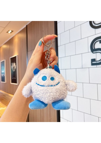 Yeni Küçük Canavar Peluş Kolye Kat Durak Mal Bebek Bebek Küçük Kıllı Canavar Bebek Anahtarlık Peluş Oyuncaklar (Yurt Dışından)