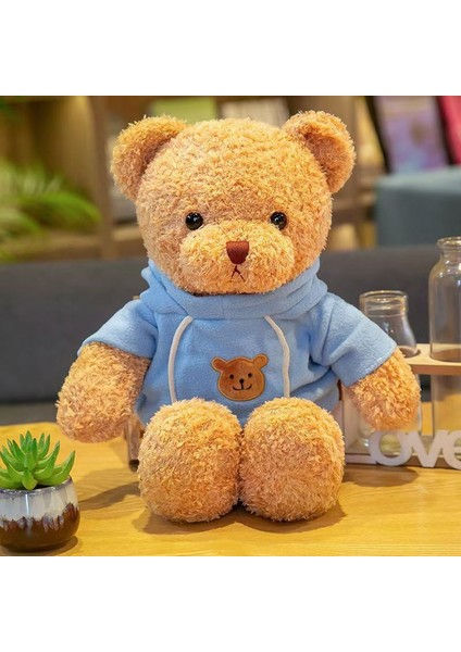 Jumper Ayı Bebek Peluş Oyuncak Oyuncak Ayı Bebek Bez Bebek Doğum Günü Hediyesi Aşk Ayı Bez Bebekler (Yurt Dışından)