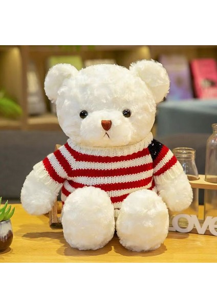 Jumper Ayı Bebek Peluş Oyuncak Oyuncak Ayı Bebek Bez Bebek Doğum Günü Hediyesi Aşk Ayı Bez Bebekler (Yurt Dışından)