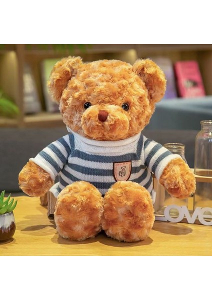 Jumper Ayı Bebek Peluş Oyuncak Oyuncak Ayı Bebek Bez Bebek Doğum Günü Hediyesi Aşk Ayı Bez Bebekler (Yurt Dışından)