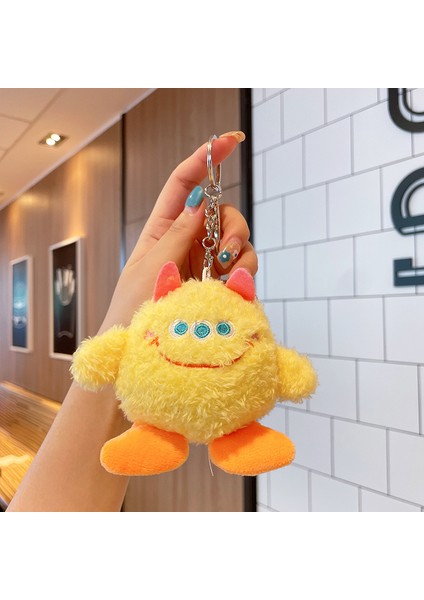 Yeni Küçük Canavar Peluş Kolye Kat Durak Mal Bebek Bebek Küçük Kıllı Canavar Bebek Anahtarlık Peluş Oyuncaklar (Yurt Dışından)