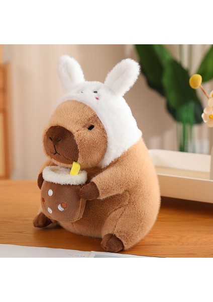 Capybala Bebek Capybala Peluş Oyuncak Bebek Kız Doğum Günü Hediyesi (Yurt Dışından)