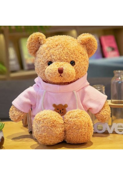 Jumper Ayı Bebek Peluş Oyuncak Oyuncak Ayı Bebek Bez Bebek Doğum Günü Hediyesi Aşk Ayı Bez Bebekler (Yurt Dışından)