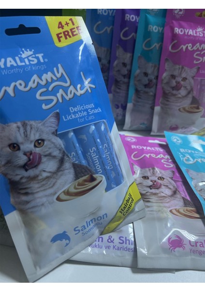 Creamy Snack Somonlu (15GR x 5) Kedi Pudingi fiyatları