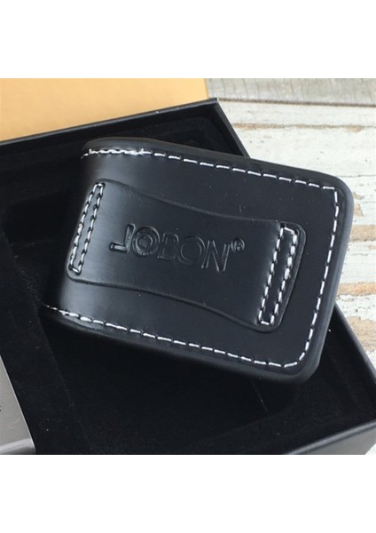 Marka Gri Renkli Kişiye Özel Deri Kılıflı Metal Lüks Çakmak modelleri