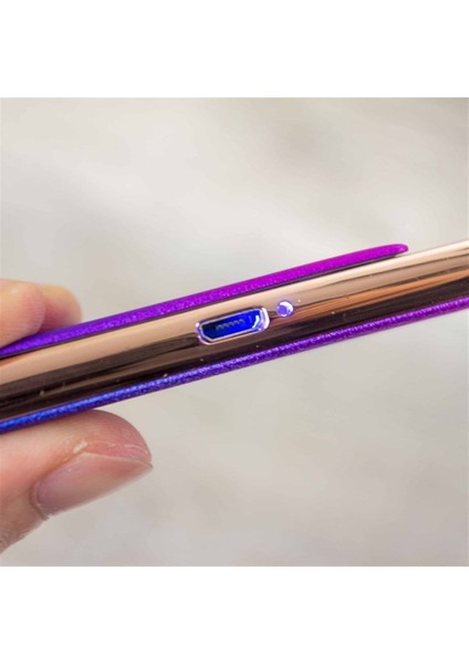 Kişiye Özel Lüx USB Şarjlı Rezistanslı Metal Çakmak Pembe (E-ZB-162) indirimleri