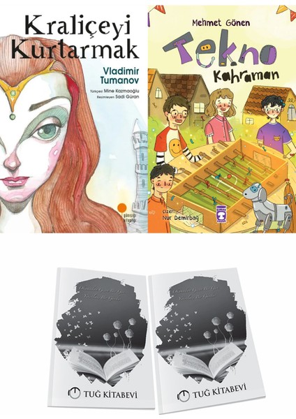 Kraliçeyi Kurtarmak ve Tekno Kahraman + Hediyeli