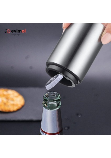 Otomatik Basmalı Şişe Kapak Açacağı Multi Fonksiyonel Hızlı Meşrubat Soda Kapağı