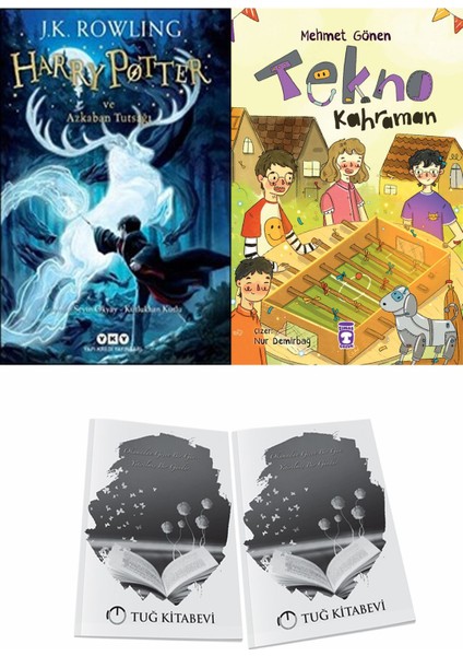 Harry Potter ve Azkaban Tutsağı ve Tekno Kahraman + Hediyeli