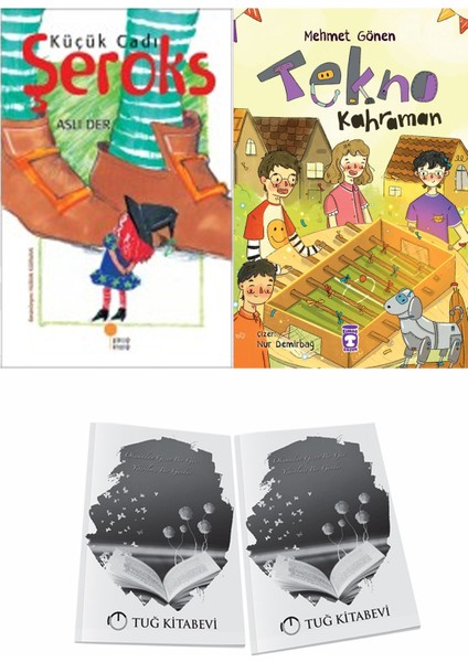 Küçük Cadı Şeroks ve Tekno Kahraman + Hediyeli