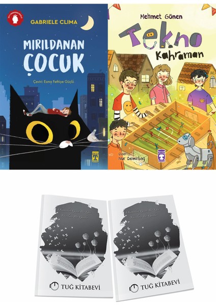 Mırıldanan Çocuk ve Tekno Kahraman + Hediyeli