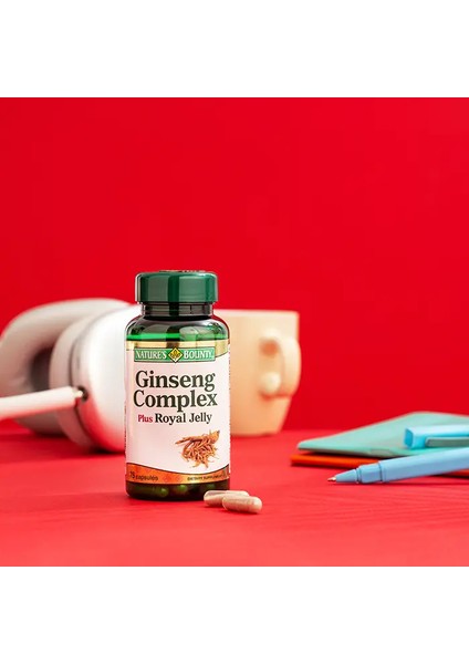 Ginseng Complex Plus Royal Jelly Takviye Edici Gıda 75 Kapsül