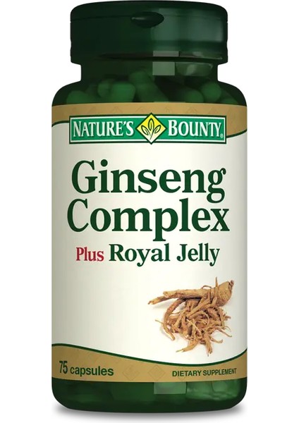 Ginseng Complex Plus Royal Jelly Takviye Edici Gıda 75 Kapsül modelleri