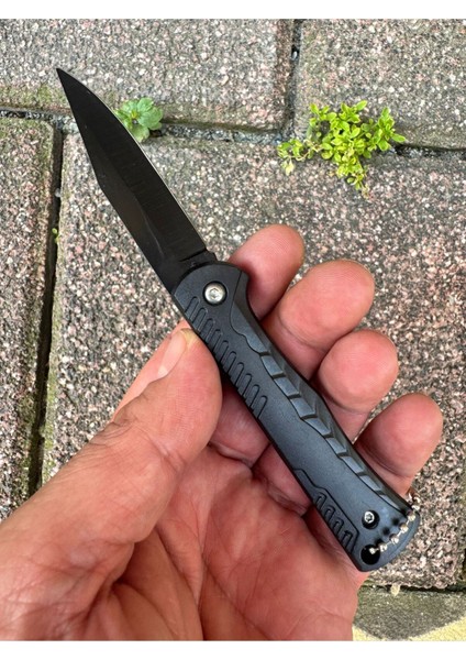 Siyah Cep Tipi Manuel Çelik Çakı