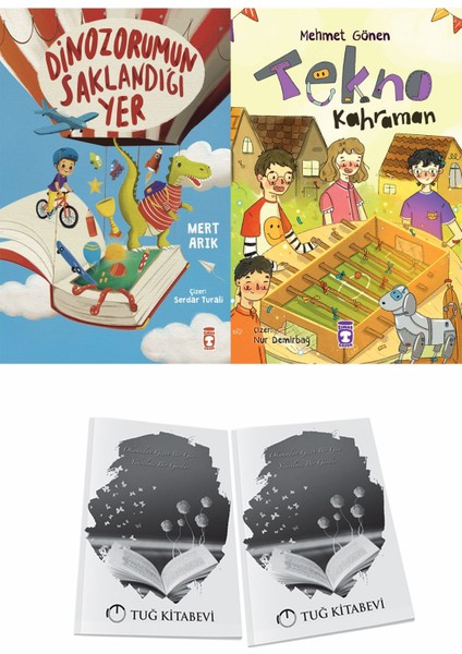 Dinozorumun Saklandığı Yer ve Tekno Kahraman + Hediyeli