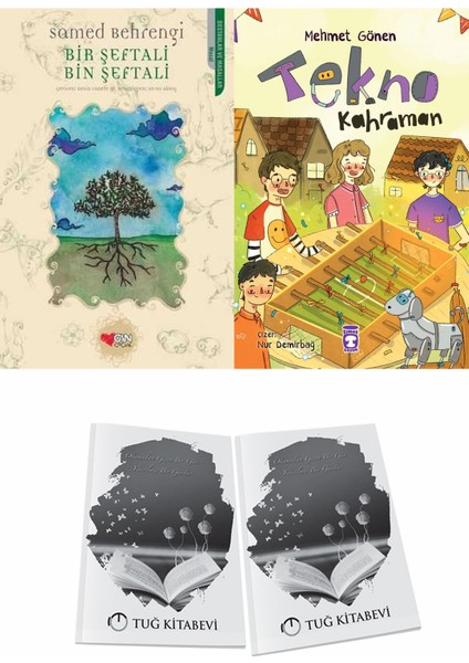 Bir Şeftali Bin Şeftali ve Tekno Kahraman + Hediyeli