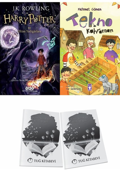 Harry Potter ve Ölüm Yadigârları ve Tekno Kahraman + Hediyeli