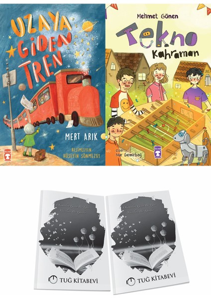 Uzaya Giden Tren ve Tekno Kahraman + Hediyeli