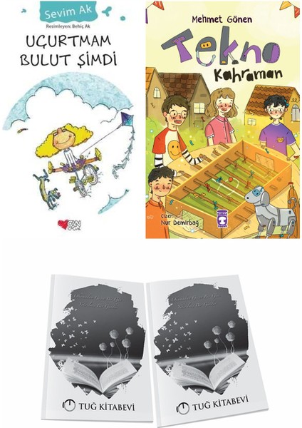 Uçurtmam Bulut Şimdi ve Tekno Kahraman + Hediyeli