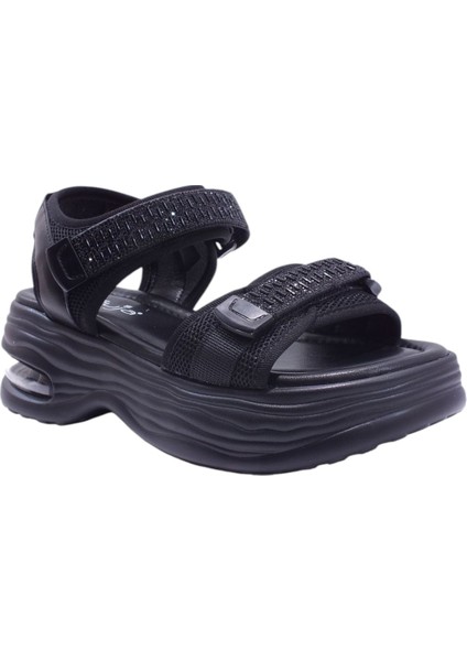 Payetli Platform Sandalet 25Y417-1 ( Kalıbı 1 Numara Küçüktür ) modelleri