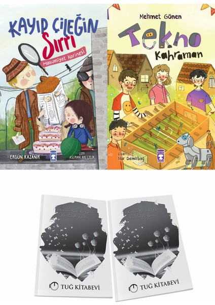 Kayıp Çileğin Sırrı ve Tekno Kahraman + Hediyeli