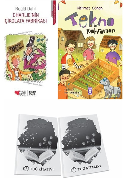 Charlie’nin Çikolata Fabrikası ve Tekno Kahraman + Hediyeli