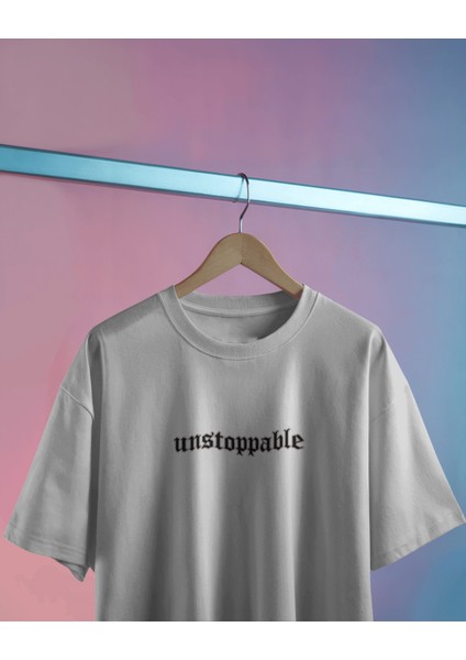 "unstoppable" Oversize T-Shirt
