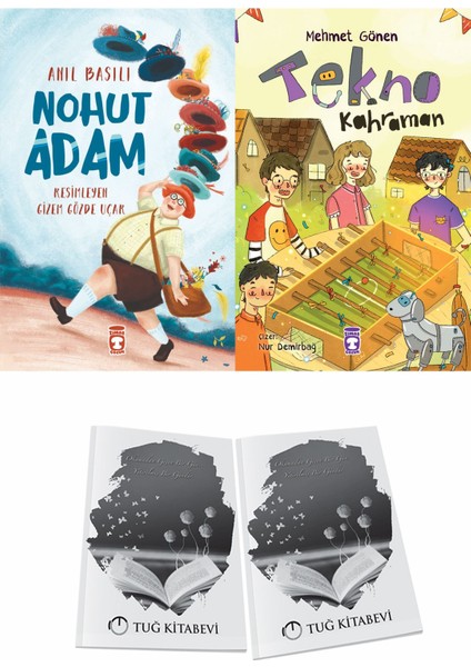 Nohut Adam ve Tekno Kahraman + Hediyeli