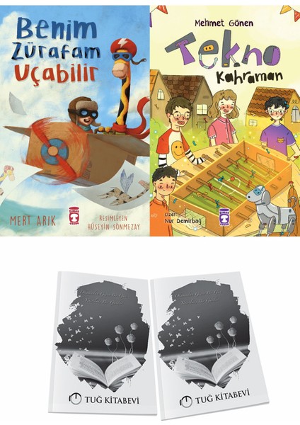 Benim Zürafam Uçabilir ve Tekno Kahraman + Hediyeli