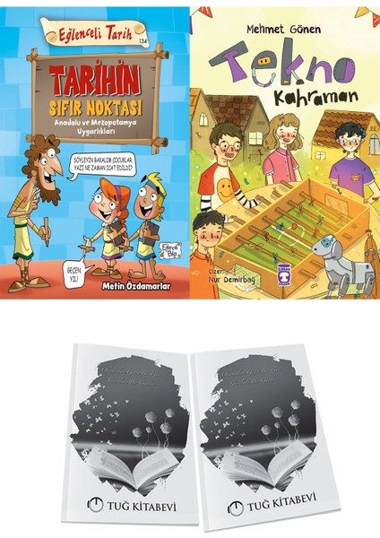 Tarihin Sıfır Noktası Anadolu ve Mezopotamya Uygarlıkları ve Tekno Kahraman + Hediyeli