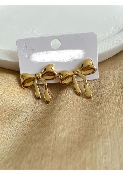 Gold Renk Kurdele Küpe fiyatları