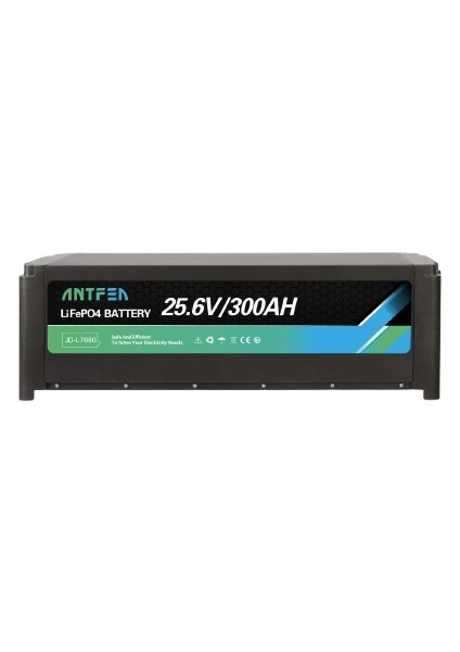 L7680 25.6V 300AH İstiflenebilir Lityum Akü LiFePo4 fırsatları
