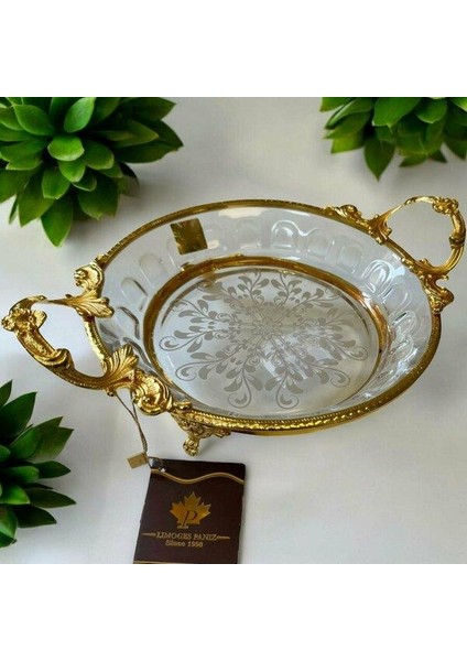 Royking Ayaklı Yuvarlak Salata Kasesi 25X19X7CM CRG931
